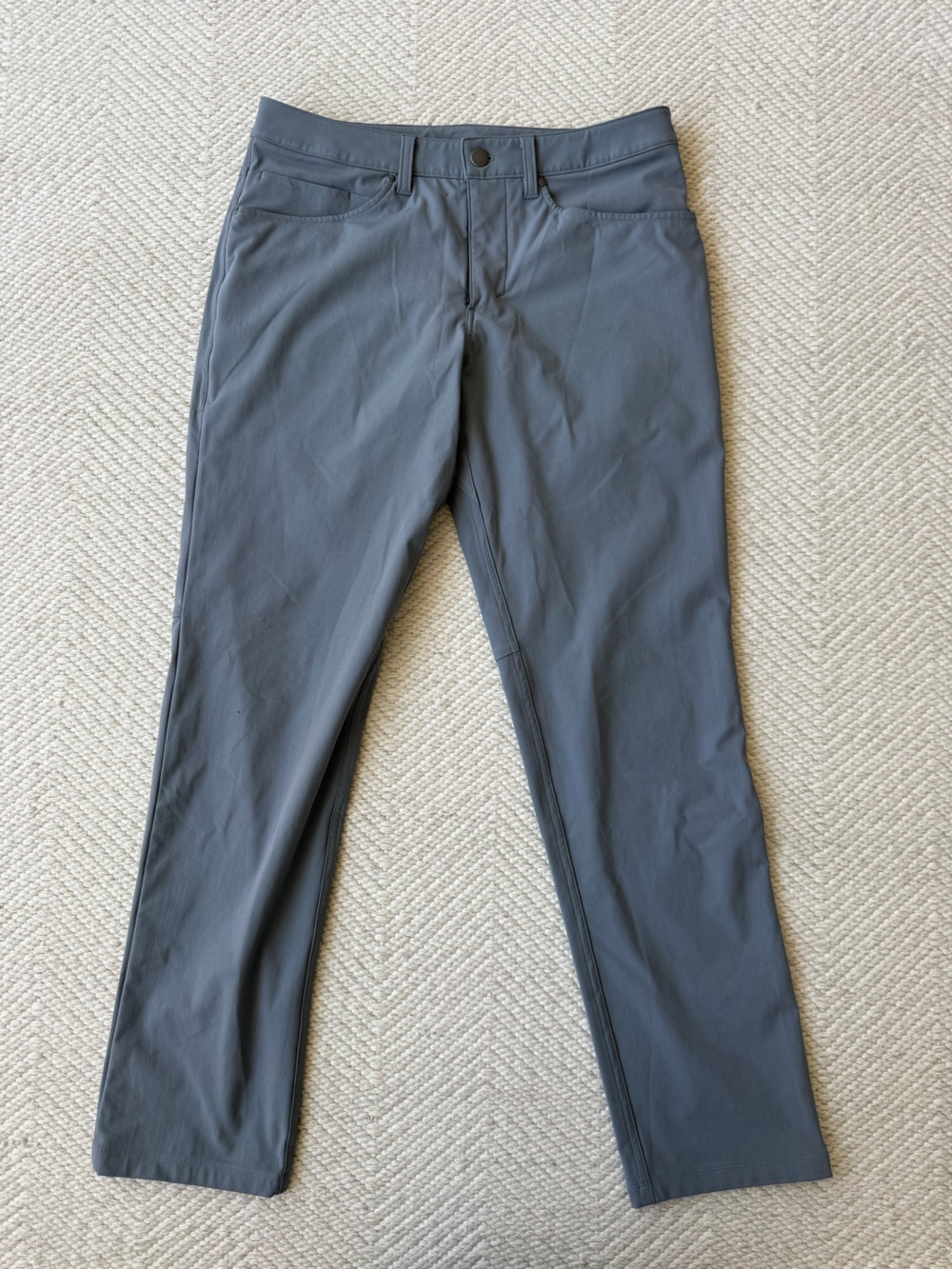 Lululemon ABC Pant Classic Warpstreme Gray 31x31